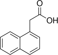 Công thức cấu tạo của 1-Naphthylacetic Acid