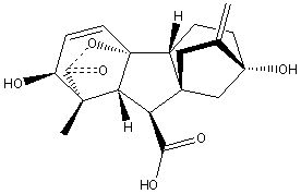 Công thức cấu tạo GA3