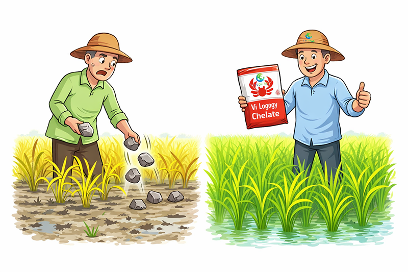 Trung vi lượng chelate và vô cơ: khác nhau thế nào? dùng loại nào cho đúng