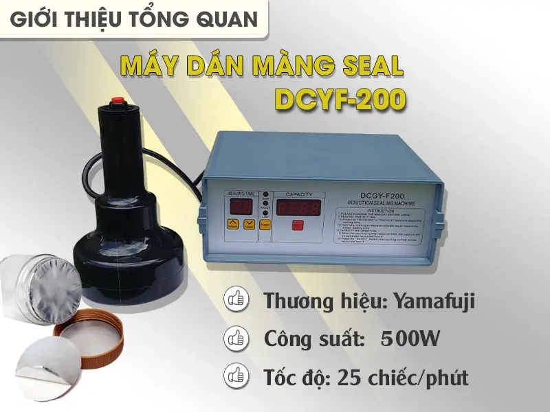 Máy Dán Màng Seal Nhôm DCYF-200 Chất Lượng Uy Tín 