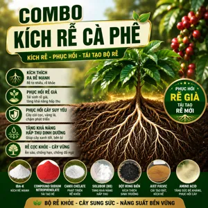 Hình bộ phối trộn COMBO KÍCH RỄ CÀ PHÊ (CVGREEN)