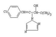 Công thức cấu tạo Uniconazole
