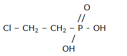 Công thức cấu tạo Ethephon